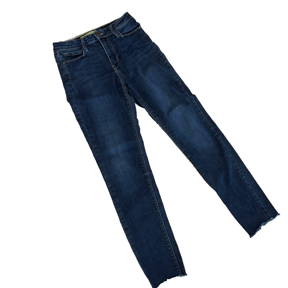 William B Jeans Women's Size 27  Blue Skinny High Rise Made In The USA